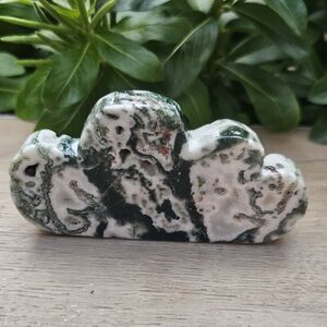 Green Moss Agate Crystal Cloud